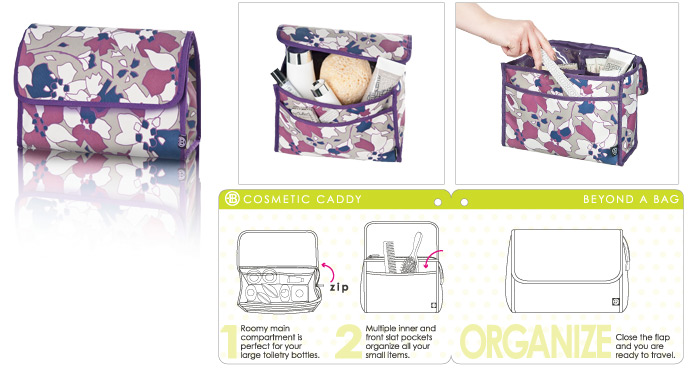 beyond a bag - cosmetic caddy